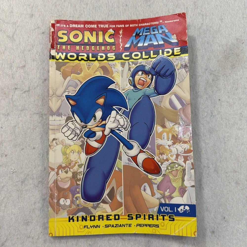 Sonic The Hedgehog / Mega Man: Worlds Collide TPB Volume 1 AND 2   Archie Comics